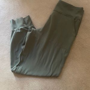 Lululemon Size 12 Align Joggers Olive Green